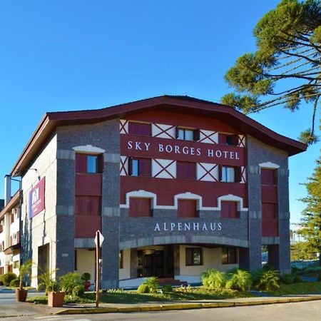 Apart-Hotel Em Gramado, Padrao 4 Estrelas, No Centro Ngoại thất bức ảnh