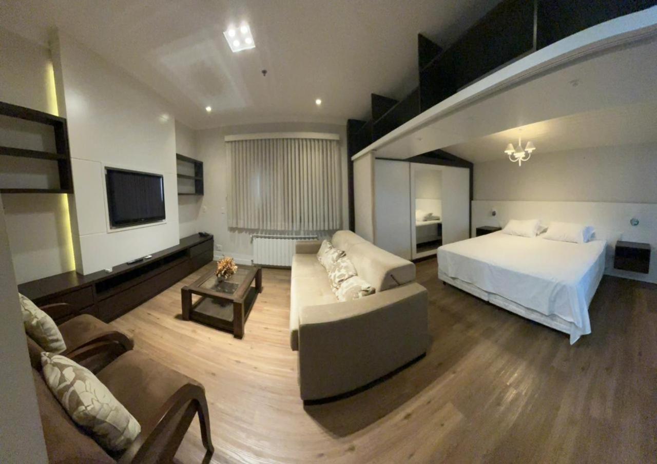 Apart-Hotel Em Gramado, Padrao 4 Estrelas, No Centro Ngoại thất bức ảnh