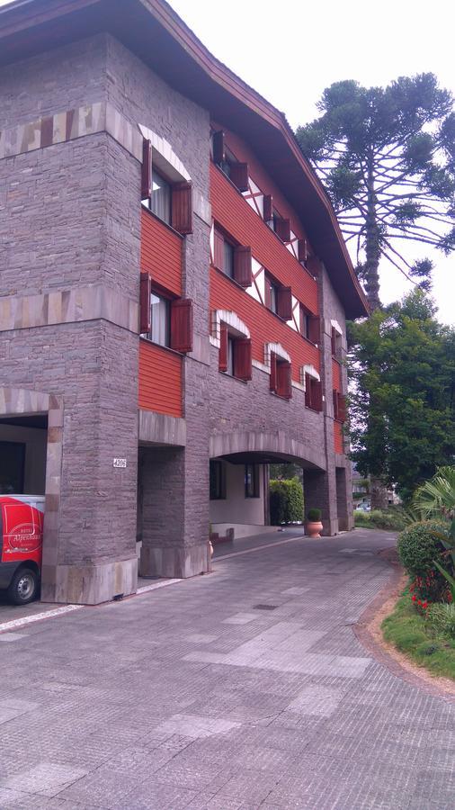 Apart-Hotel Em Gramado, Padrao 4 Estrelas, No Centro Ngoại thất bức ảnh